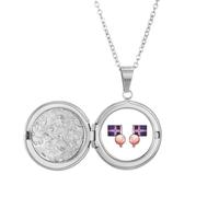 Collar con medallón con bandera de Islandia, isla y país, joyería para regalo de cumpleaños