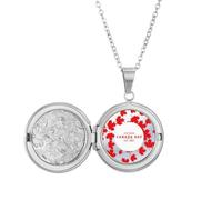 Collar con medallón de arce del 4 de julio EST 1867 del Día de Canadá, joyería para regalo de cumpleaños