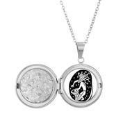 Collar con medallón de faraón del antiguo Egipto para sostener fotos, regalo de cumpleaños