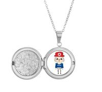 Collar con medallón de la bandera de Asia de Corea del Norte y Asia, para regalo de cumpleaños