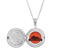 Collar con medallón de la ópera de Sídney con el símbolo de Australia Landmark Sydney, joyería para regalo de cumpleaños