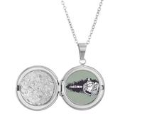 Collar con medallón del Santo Grial de la Libertad de Hip-Hop para sostener fotos, regalo de cumpleaños