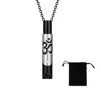 Collar con respirador, collar con respirador de cigarrillo falso para dejar de fumar, collar con respirador para la ansiedad, para combatir el tabaquismo, la ansiedad y el estrés