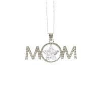 Collar con símbolo físico de trazos de estrella, regalo para el día de la madre, para mamá, abuela, abuela, joyería de cumpleaños, Medium