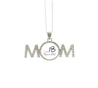 Collar con texto en inglés "I am 18 old age young", regalo para el día de la madre para mamá, abuela, joyería de cumpleaños, Medium