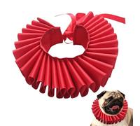 Collar con volante gato, perro renacentista isabelino Ruff Collar - Collar de cuello de perro isabelino renacentista - Collar con volantes de cuello para mascotas, accesorios de fotografía ajustable