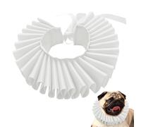 Collar con volantes de payaso para perro, collar isabelino | Collar isabelino de cuello de gato de perro - Collar con volantes para disfraz de mascota, accesorios de fotografía ajustables, c