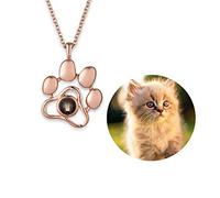 Collar conmemorativo para mascotas, imagen personalizada de mascota, colgante con foto personalizada, regalo de simpatía para los amantes de las mascotas, en memoria de perro o gato