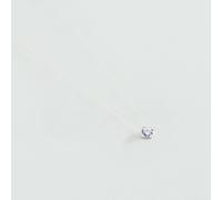 Collar Corto Fil Magique - Plateado - Talla Única - Plata de ley 925/1000 con baño de rodio - Circonita - Agatha Paris