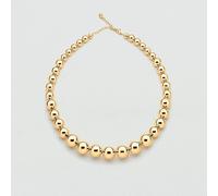 Collar Corto Palais Royal - Dorado - Talla Única - Aleación metal con baño de oro 750/1000 - Agatha Paris