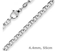 Collar De 4,4Mm De Plata 925 Rodinada 55Cm