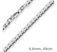 Collar De 4,6 Mm De Plata 925 Rodinada 50 Cm