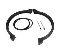 Collar de abrazadera con junta tórica para Intex SF90110-1 Bomba de filtro de arena de 10 pulgadas, repuesto de sello seguro, kit de piezas de metal de plástico resistente para equipos de piscina