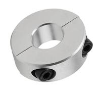 Collar de abrazadera de doble división de aleación de aluminio de 13 mm a 30 mm - Collar de eje duradero for maquinaria e industria - 1 pieza(25mm)