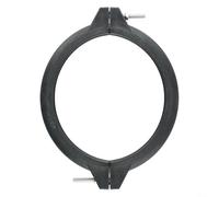 Collar de abrazadera de filtro de arena para válvula de 1.5 pulgadas, anillo de repuesto de plástico resistente con tuerca y perno, para filtros de piscina Intex, ajuste seguro para equipos de spa de