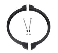 Collar de abrazadera para bomba de filtro de arena, 1 juego con tuerca y perno de acero inoxidable, adecuado para modelo de 10 pulgadas, sello seguro para mantenimiento de equipos de piscina