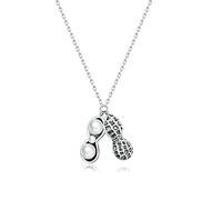 Collar de Accesorios para Mujeres Peanuts afortunadas Cuentas de Concha de Altura colectivos Colgantes de Mujeres Minimalistas únicos delicados Coreanos