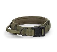 Collar de aderezo para Perros, Collar de Nylon Ajustable para Perros de Confort Grandes Reforzados y Correa Robusta para Caminar y educación Canina para Viajes y Entrenamiento (L)