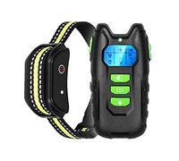 Collar de Adiestramiento para Perros Recargable, Mando Rango de 1000 FT con Modo de Sonido y Vibración, Resistente al Agua IP67 Seguro para Perros Pequeños Medianos y Grandes