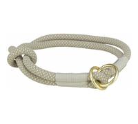 Collar de Adiestramiento para Perros Trixie Soft Rope Gris Gris claro L/XL 55 cm