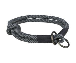 Collar de Adiestramiento para Perros Trixie Soft Rope Negro Gris L 50 cm