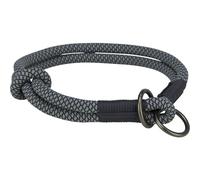 Collar de Adiestramiento para Perros Trixie Soft Rope Negro Gris M 45 cm