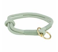 Collar de Adiestramiento para Perros Trixie Soft Rope Verde Menta L/XL 55 cm