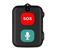 Collar de Alerta SOS GPS 5G con cámara, detección de caídas por IA, Colgante de Llamada de Emergencia a Prueba de Agua, Llamada de Voz para Personas Mayores, Cuidado de Pacientes con Demencia