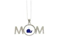 Collar de ballena azul con vela de verano, regalo para el día de la madre, para mamá, abuela, abuela, joyería de cumpleaños, Medium