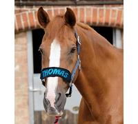 Collar de cabeza personalizable, cubierta de brida acolchada. Para banda de nariz, caballo, pony, completo, mazorca, solo funda