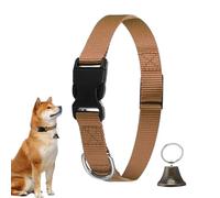 Collar de cabra, collar de campana de pastoreo de oveja, sonido claro, hebilla de liberación rápida, accesorios para mascotas para animales pequeños, vacas, ovejas, ganado