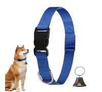 Collar de cabra, collar de oveja ajustable con campana, accesorios para mascotas, antipérdida, sonido transparente, para , animales pequeños, ganado de granja