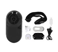 Collar de cámara con OTG para compartir instantáneos, clip magnético ajustable de collar de cámara de 120° para grabar aventuras de gatos y perros al aire libre