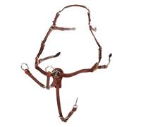Collar de caza para caballo de 5 puntos Acavallo Cob