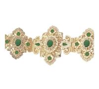 Collar de cintura de cristal para disfraz, joyería de cadena caucásica metálica para jeans, joyería para el cuerpo para mujeres, niñas, joyería nupcial, cintura de metal para bodas de Oriente Medio