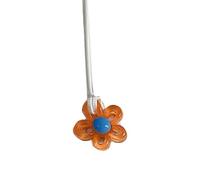 Collar de clavícula de tendencia con colgante de flor coreana, cadena de clavícula para mujer, pieza de declaración femenina, collar de flores, joyería de moda, collares de moda para mujer, talla