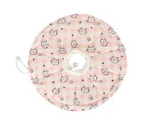 Collar de Cono de Gato, Ajustable, Suave, Impermeable, Diseño de Cordón, Collar Isabelino para Gatos para Mascotas (Genericuwt6m4es15-14)