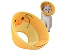 Collar de cono de gato | Bonito cono de perro con patrón de animales, collar de dona, pequeño, gatito para gatos y perros, protege heridas