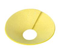 Collar de cono de pájaro, collar isabelino de piel de terciopelo, conos de recuperación protectores, collares electrónicos antimordeduras para pájaros, para cacatúas, periquitos, plumas antiagarre