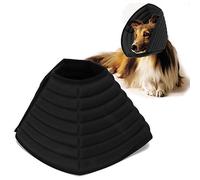 Collar de Cono de Perros, Cono para Que los Perros Dejen Lamer el Collar Cuello Collares Gato Suave Gato para Gatitos y Cachorros (L)