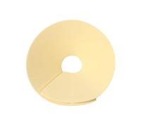 Collar de cono isabelino de EVA suave para recuperación de cirugía, collar ajustable de para curación de heridas de animales, 5 tamaños XS-XL (XS, amarillo)