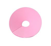 Collar de cono isabelino de EVA suave para recuperación de cirugía, collar ajustable de para curación de heridas de animales, 5 tamaños XS-XL (S, rosa)