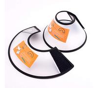 Collar de cono para gato y perro, cubierta protectora para después de la cirugía, para evitar que las mascotas laman heridas (XS, XS +, S)