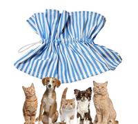 Collar de cono para gatos - Collar Elisabelino suave para evitar que se queme y raye, protección posterior a la intervención para animales | Collar de protección de poliéster ajustable y seguro para