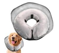 Collar De Cono para Perro, Cono Inflable para Perro, Collar Acolchado, Collar De Perro Ajustable De 14.96 X 14.96 X 2.36 Pulgadas para Evitar Que Las Mascotas Lamen Las Heridas Durante