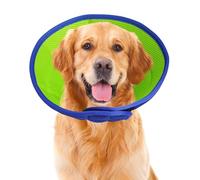 Collar de cono para perro, conos suaves después de la cirugía, collares de recuperación ajustables, collar isabelino transpirable para perros, collar antimordeduras, collar de malla protectora para