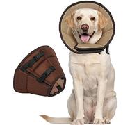 Collar de cono para perro después de la cirugía para perros grandes, cono suave ajustable para que los perros dejen de lamer, collar isabelino profesional para mascotas, conos de recuperación para