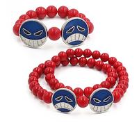Collar De Cosplay De Anime One Piece Pulsera Portgas·D· Ace Colgante Accesorios De Personajes De Anime Proceso De Aleación Regalos para Hombres Mujeres Niños Fanáticos Del Manga