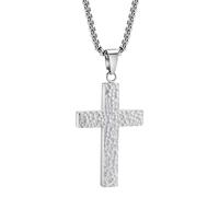 Collar de cruz para mujer, collar cristiano - colgante con de impresión 3D con compartimento secreto para hombres y mujeres, eventos religiosos bautismo, Se référer à la description