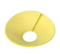 Collar de cuello de loro, collar isabelino transpirable para pájaros, cómodo y suave, collar de cono protector para cacatúa, periquito monje